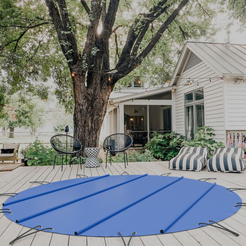 Cerada za bazen s cijevima okrugla