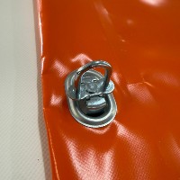 Ovalna alka + okretna kopča 42x22mm