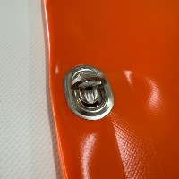 Ovalna alka + kopča 22,5×13,5mm MESING-NIKL